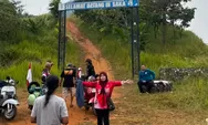 FRKP WB Vespa Lovers Kibarkan Merah Putih di Puncak Saka 4, Semangat Kemerdekaan Tak Surut Meski Diguyur Hujan
