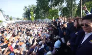 Disambut Upacara Adat Itum, Capres Anies Baswedan Tiba di Kotamobagu: Presiden Anies! 