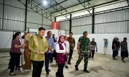 Wamenkop Tinjau Progres Pembangunan Gerai Fisik Kopdes Merah Putih Mangga Dua Kabupaten Serdang Bedagai