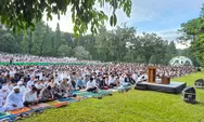Kebun Raya Bogor Jadi Lokasi Shalat Id Tingkat Kota Bogor, Kepala BRIN Bertindak sebagai Khatib