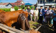 Dedie Rachim Rayakan Iduladha Bersama Warga dengan Penyaluran Hewan Kurban