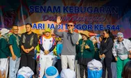 Senam Kebugaran Spektakuler Meriahkan HJB ke-544