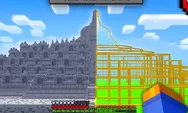 YouTuber Baww bangun Candi Borobudur di dalam Minecraft, Borobudur Park berikan hadiah lifetime pass dan acara spesial gratis