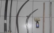 Operasi TPPP Polres Metro Tangerang Kota Berhasil Amankan 10 Remaja Bawa Sajam dan Bom Molotov di Cibodas, Diduga Hendak Tawuran