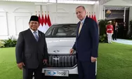 Momen langka Presiden Erdogan berikan hadiah mobil listrik buatan Turki untuk Indonesia saat bertemu dengan Presiden Prabowo