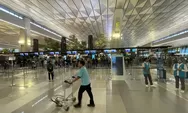 H Minus 2 Lebaran Idul Fitri 2025 Penumpang di Terminal 3 Bandara Soekarno Hatta Masih Sepi
