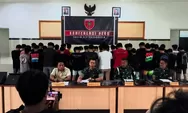 Tim Gabungan Intelijen dalam konferensi Pers mengungkapkan ada sindikat penipuan digital yang melibatkan nama para Pejabat Kodam XIV Hasanuddin