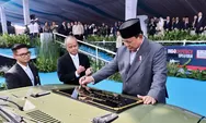 Presiden Prabowo Subianto resmikan kendaraan taktis listrik Maung MV3 EV Pandu Produksi PT Pindad
