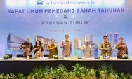Direktur Utama CTRA bagikan Dividen sebesar Rp444,8 Miliar dari laba bersih tahun 2024