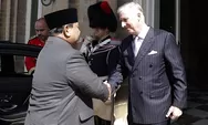 Di Istana Laeken Brussels, Presiden Prabowo Subianto Bertemu Dengan Raja Belgia Philippe Leopold Louis Marie