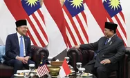Usai Menenangkan Kamboja dan Thailand, PM Malaysia Anwar Ibrahim Bertemu Dengan Presiden Prabowo Subianto di Istana Merdeka