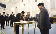 Presiden Prabowo Subianto Resmi Melantik Sejumlah Dubes, Badan Otorita Hingga Wakil Ketua Mahkamah Agung di Istana Negara
