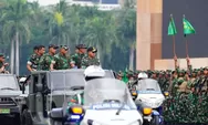 Panglima TNI Jenderal Agus Subiyanto Tinjau Geladi Kotor Jelang HUT ke-80 TNI di Monas Jakarta