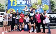 Pasangan Reza - Andi Juara Turnamen Tutup Tahun Tenis Kalibata City 2025