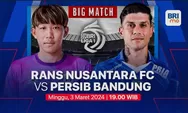 SEDANG BERLANGSUNG! Link Live Streaming Persib Bandung vs RANS Nusantara FC, Duel Sengit di Pekan ke-26 Liga 1 2023/2024