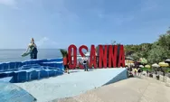 Menikmati View Keindahan Pantai Sembari Bermain Wahana Rainbow Slide di Osanna Beach Pacitan