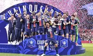 Paris Saint-Germain Juara Piala Prancis Usai Tekuk Reims 3-0