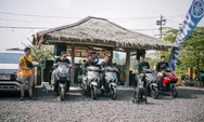320 Riders Yamaha Banten Meriahkan HUT ke-10 NMax di Pantai Carita