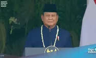 Awali Upacara HUT ke-81 RI, Prabowo Ajak Seluruh Peserta Berdoa untuk Korban Bencana