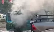 Kronologi Bus Terbakar di Banyumanik Semarang, Bermula dari Korsleting