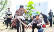 Polda Jateng Tanam Puluhan Ribu Pohon Serentak di Semarang, Wujudkan Program Ekonomi Hijau