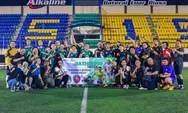 Jalin Keakraban dengan Wartawan, Pegadaian Kanwil XI Pertandingan Persahabatan dengan Jurnalis FC