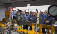 Kebutuhan Gas dari Proyek Pipa Transmisi Gas Bumi untuk Industri di KIK mulai Disalurkan
