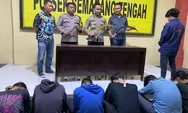 Hendak Tawuran di Semarang 12 Remaja Diamankan Polisi