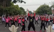 Senam Jingle Pemilu 2024 Menghiasi Car Free Day dan Memukau Warga