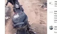 Viral Penampakan Sepeda Motor Plat Nomornya Bikin Galau, Tulisan 'Jalan Aja Dulu Kalau Cocok Nikah'