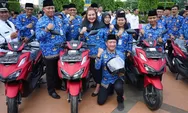 Habiskan Anggaran Rp 8M, Wali Kota Semarang Bagikan Motor Baru untuk 177 Lurah
