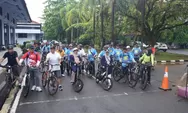 ASN Kabupaten Batang Meriahkan Peringatan HUT Korpri ke-52 dengan Sepeda Santai