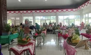 Ditangan Emak-emak, Sayur dan Buah Dirangkai jadi Menarik dan Unik