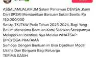 Soal Bantuan Sosial Rp150 Juta untuk PMI Beredar Di Medsos, BP2MI: Hoaks dan Tak Benar
