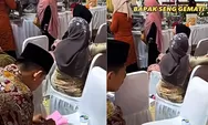 Viral Seorang Bapak Sengaja Simpan Lauk Hajatan dan Pilih Makan Seadanya, Netizen Terharu: Pasti untuk Anak di Rumah