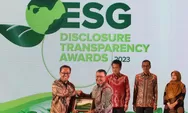 Terapkan Bisnis Berkelanjutan, bank bjb Sabet Penghargaan di Ajang ESG Disclosure Awards 2023