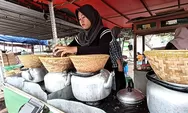 Unik, Warung di Kendal ini Kukus Tiwul Ayu Menggunakan Teko