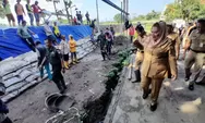 Cek Penanganan Banjir di Dinar Indah Semarang, Mbak Ita Minta Pengerjaan Tanggul Dipercepat