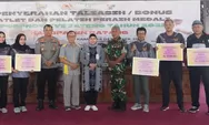 Atlet dan Pelatih Berprestasi Porprov XVI Jateng Terima Bonus dan Tali Asih Meski Jumlahnya Belum Penuh