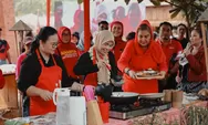 Bersama Petani Wanita di Semarang, Siti Atikoh Ajarkan Cara Masak yang Sehat dengan Bahan Sederhana