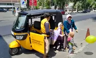 Liburan Seru Naik Bajaj Kuning di Semarang, Jalan-jalan Gratis untuk Mengisi Liburan Sekolah