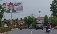 Membandel, Baliho Kembali Dipasang di Jalan Protokol Kendal