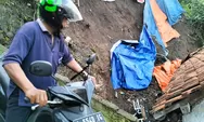 Digurur Hujan Deras, 2 Rumah di Lempongsari Semarang Tertimpa Longsor