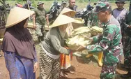 Panen Jagung untuk Ketahanan Pangan, Kodim Batang Langsung Salurkan ke Warga