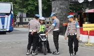 Kendaraan Milik Polisi dan Keluarga di Kendal Diperiksa Tidak Boleh Ada Knalpot Brong