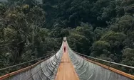 Mengenal Jembatan Gantung Terpanjang di Jawa Barat dan Asia Tenggara, Membelah Kawah Rengganis Ketinggian 75 Meter
