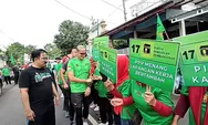 Sapa Warga di Kendal, Sandiaga Uno Berlari 5 Kilometer dan Senam Bersama