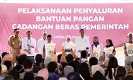 Presiden Joko Widodo Serahkan Bantuan Beras di Kota Salatiga, PosIND Pastikan Kecepatan dan Ketepatan Distribusi