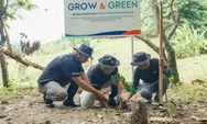 BRI Menanam Grow & Green Salurkan Bantuan Tanaman Produktif untuk Petani di Lahan Kritis