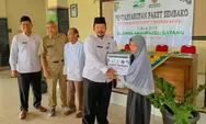 Baznas Batang Bagikan 750 Paket Sembako di Perayaan HUT ke-23